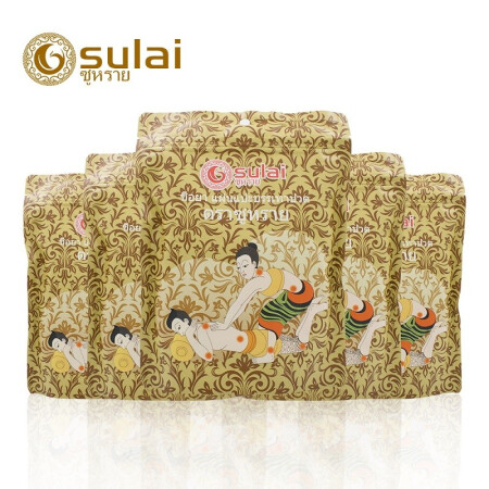 [香港官方授權] 泰國SULAI素萊艾草養生肩頸保健貼 6片/包