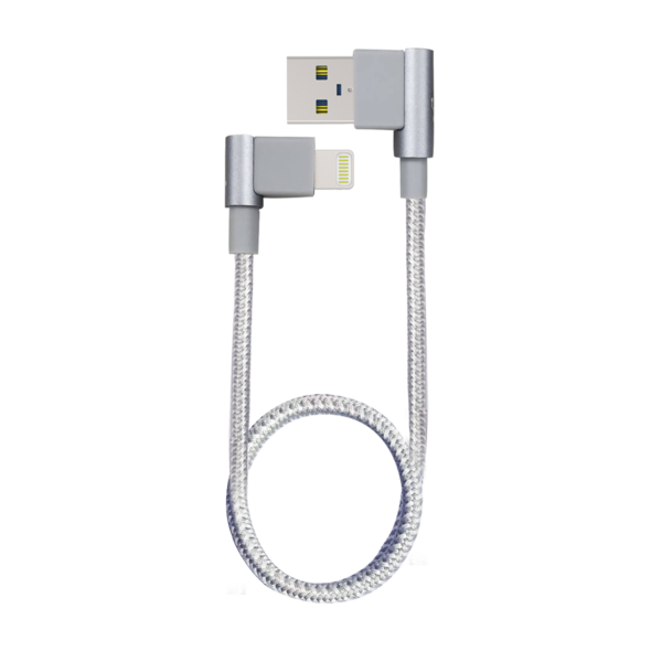 PQI i-Cable 90° 雙彎頭傳輸線 30cm