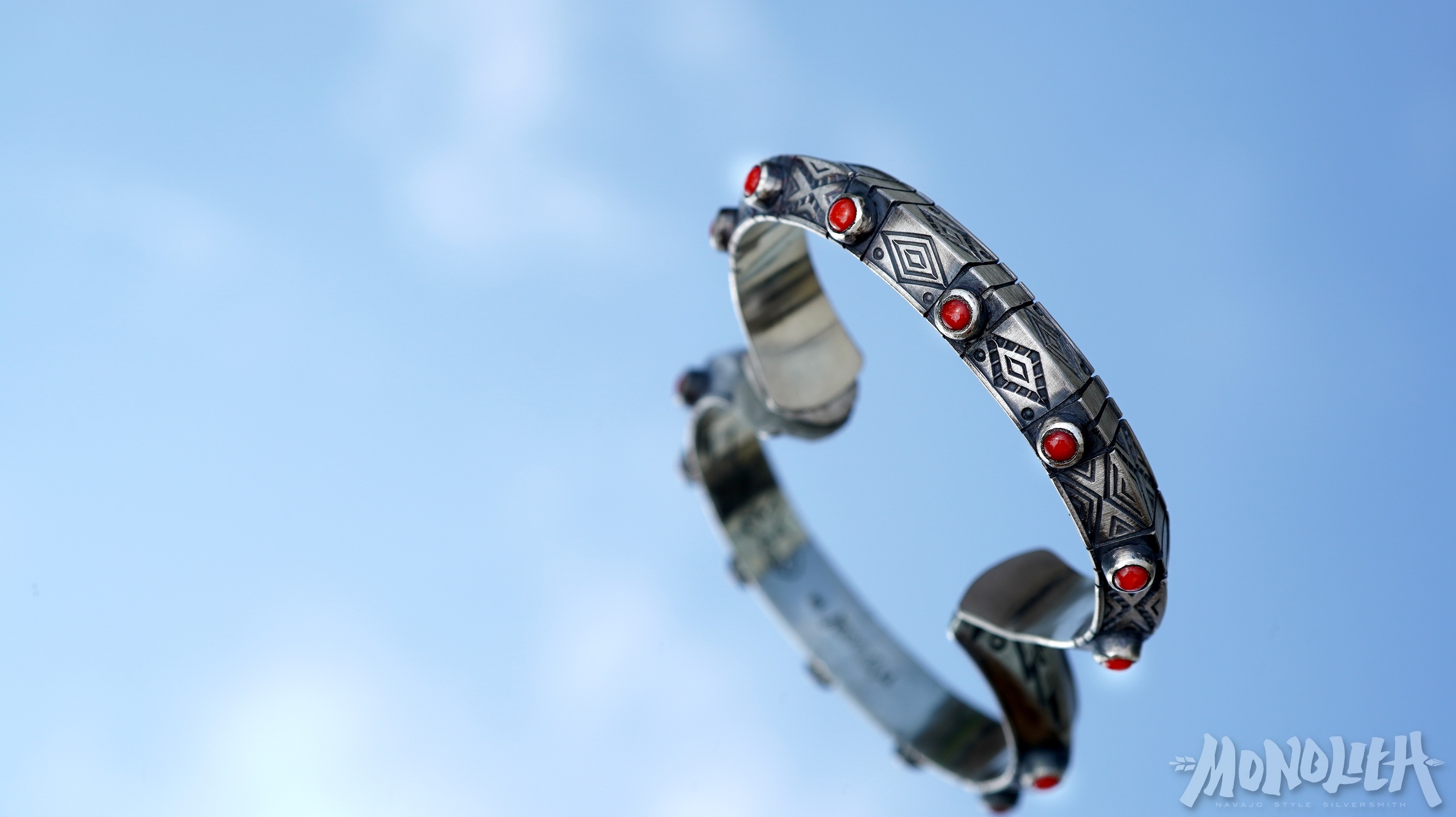 紅珊瑚粗版舊化打印 【 手環 】