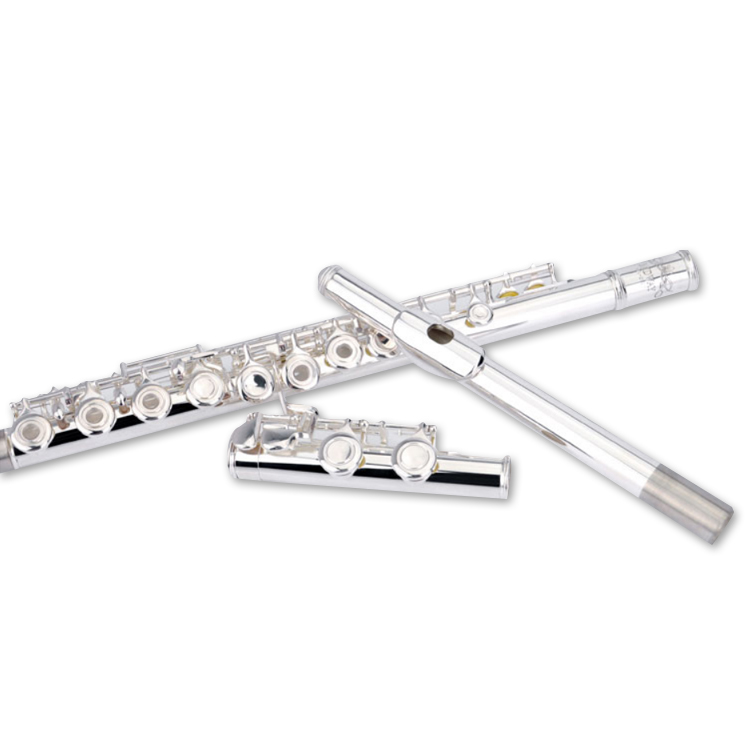 JYFL-E116S 鍍銀長笛 16開孔 曲列加E鍵 C調長笛 初學通用