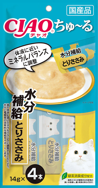 [*任選11件$138*]日本CIAO - 水份補給 雞肉醬貓小食