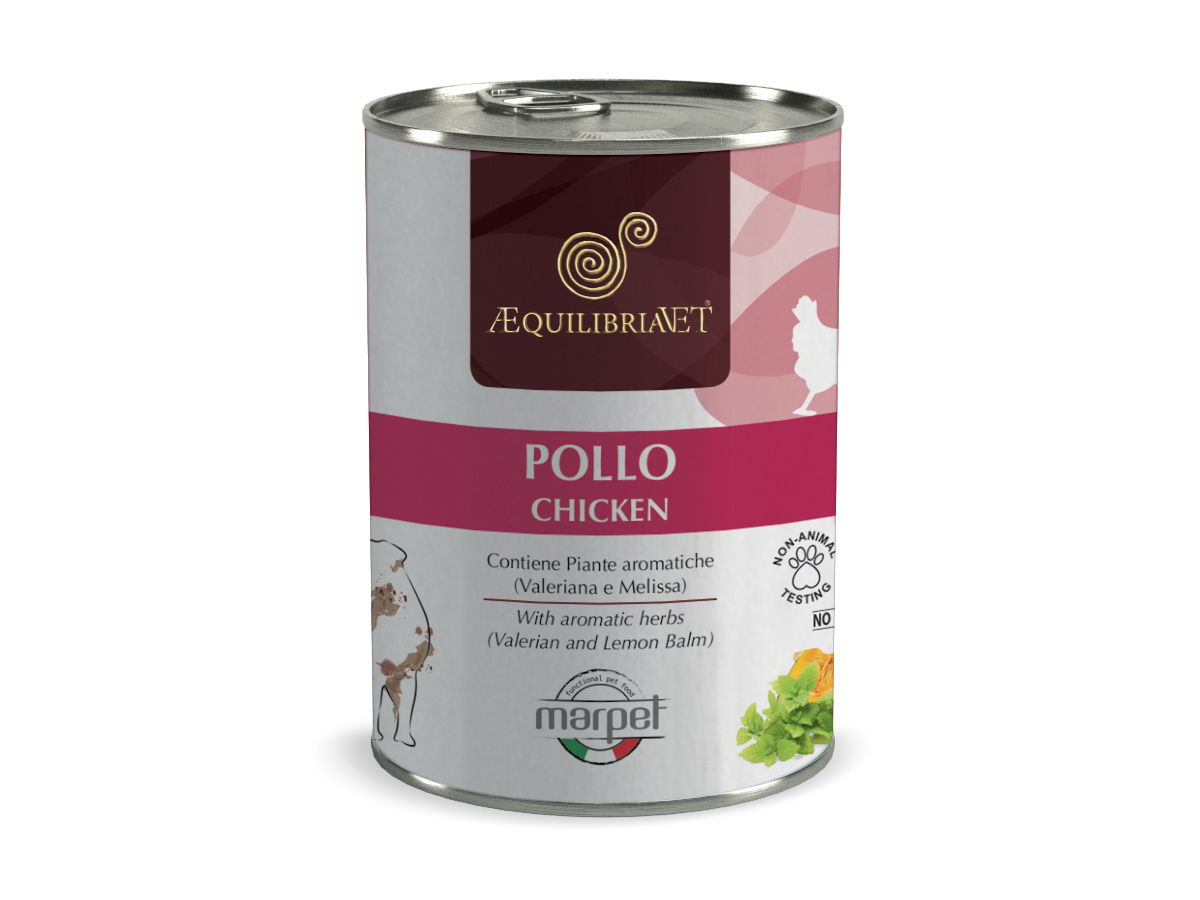 意大利 Marpet Equilibria均衡低敏系列 狗濕糧 410g -雞肉