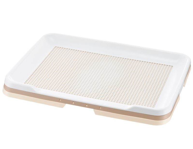 Richell 狗廁所*米色 L (64.1×48.2×4.9H cm)