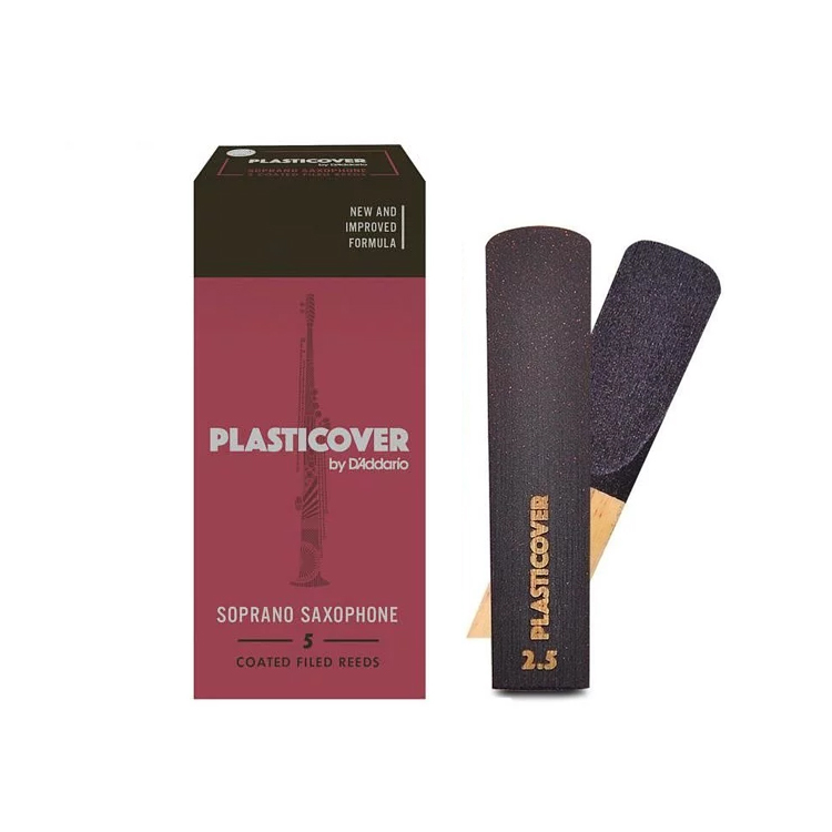 美國 RICO PC-S 高音薩克斯風黑竹片 Plasticover Soprano Sax Reeds