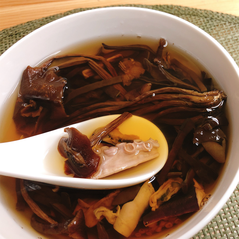 茶樹菇木耳淡菜湯