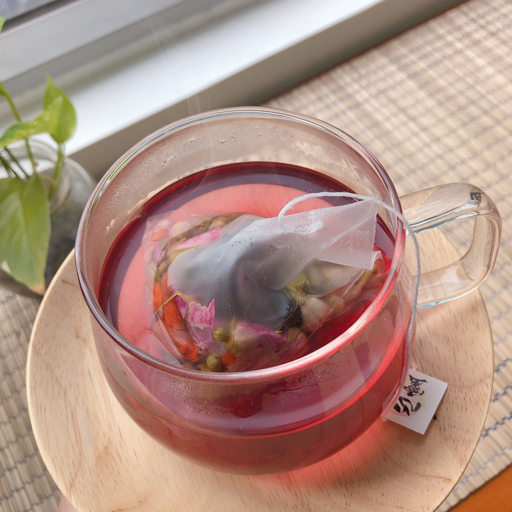 洛神玫瑰花茶 (10小包)│排毒消脂、軟便、降低血脂肪