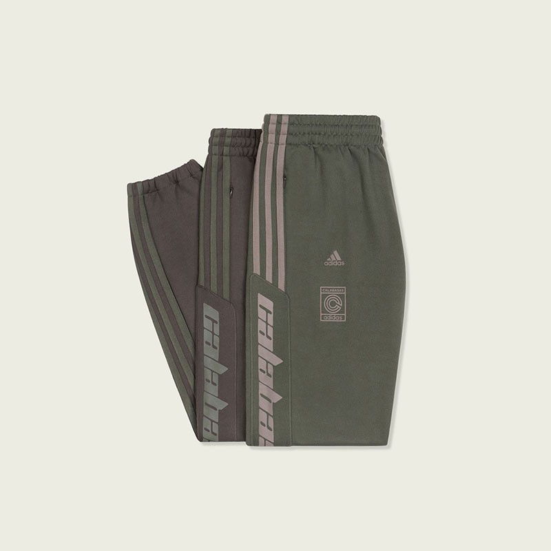 【 adidas YEEZY CALABASAS TRACK PANTS 經典運動褲】