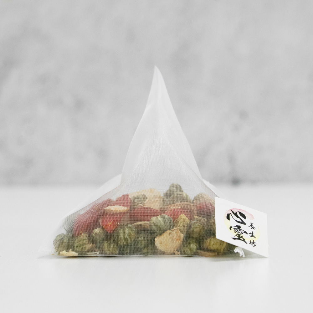 花旗蔘杞子菊花茶 (10小包)│清熱養肺、提神抗壓