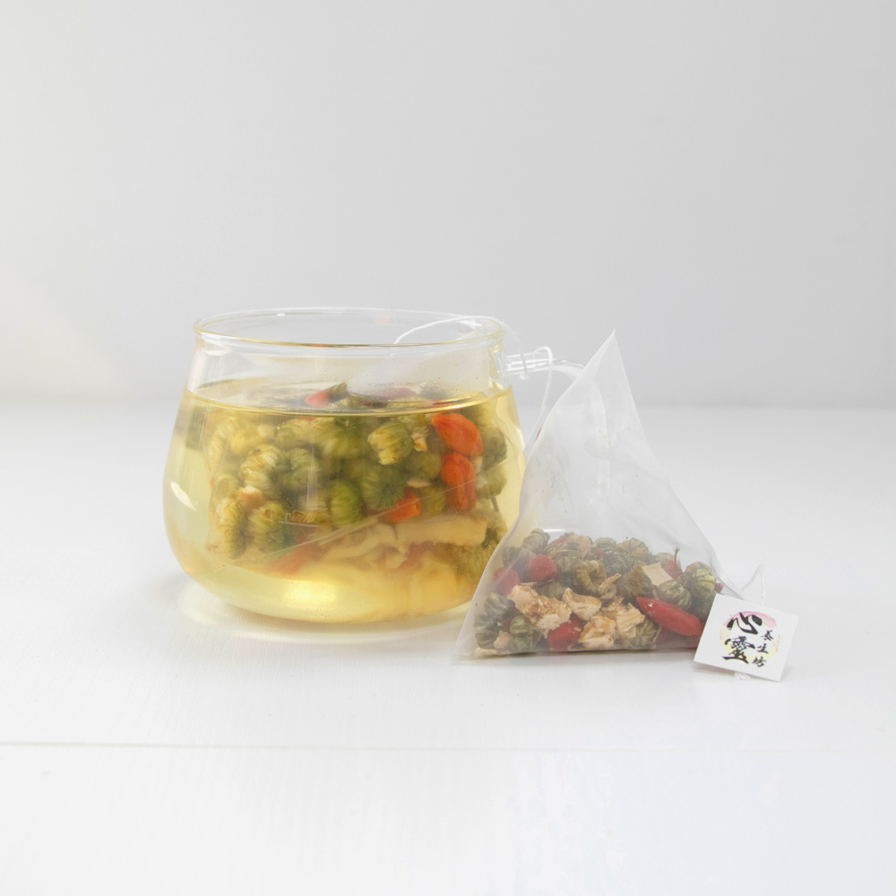 花旗蔘杞子菊花茶 (10小包)│清熱養肺、提神抗壓