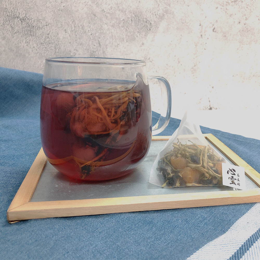 黑杞子銀花清熱茶 (10小包)│抗衰老、養肝明目、潤腸清肺