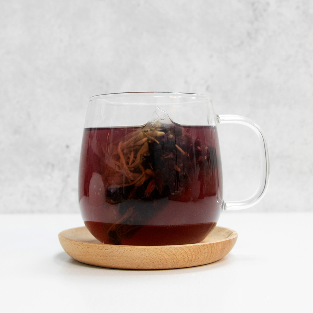 黑杞子銀花清熱茶 (10小包)│抗衰老、養肝明目、潤腸清肺