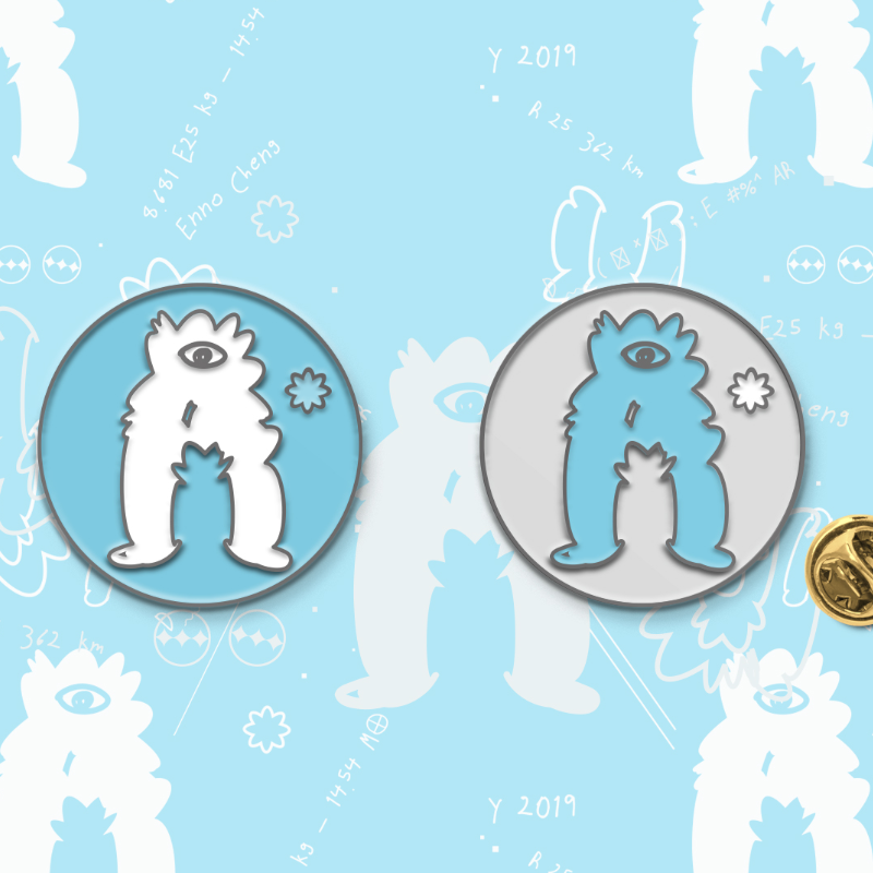 【鄭宜農 Enno Cheng】天王星人徽章