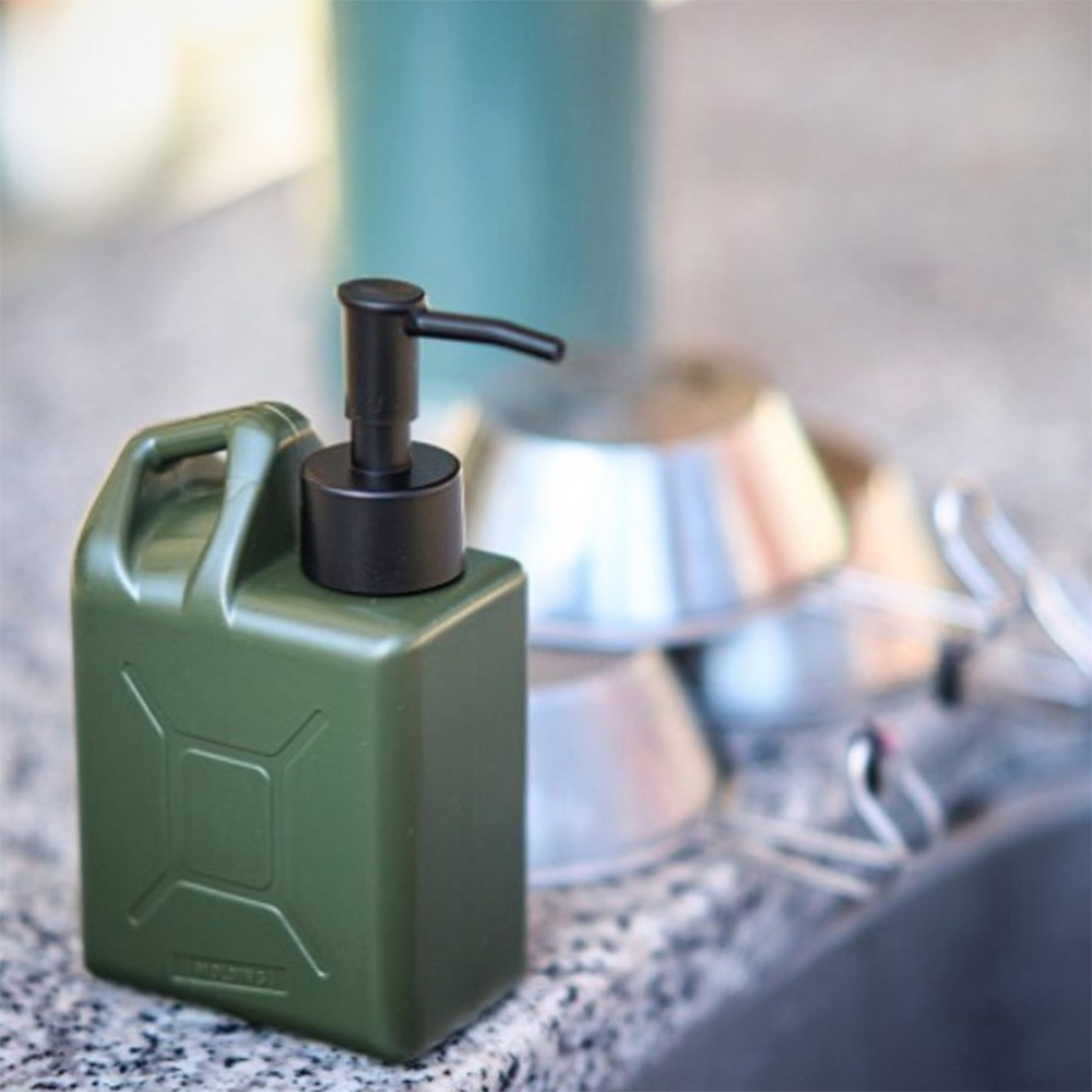 Brid molding 沐浴乳補充瓶 軍綠色 450ml