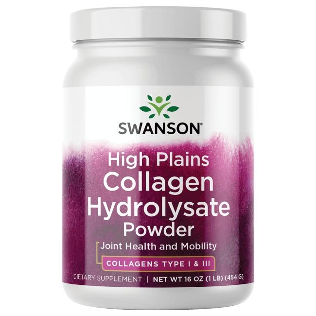 【 Swanson】水解 膠原蛋白 Collagen Hydrolysate uc I uc III 454克