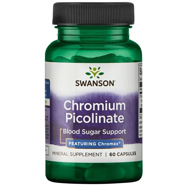 【 Swanson 】Chromium Picolinate 鉻200mcg 60顆