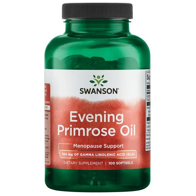 【Swanson】 新款 Evening Primrose Oil 月見草油1300mg* 100粒