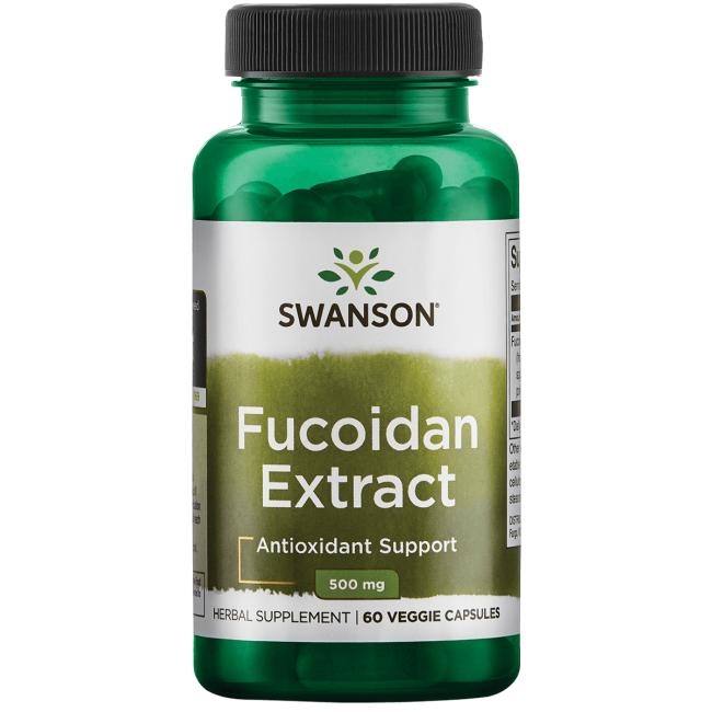【 Swanson 】新款 Fucoidan 強力褐藻糖膠 500mg 60顆