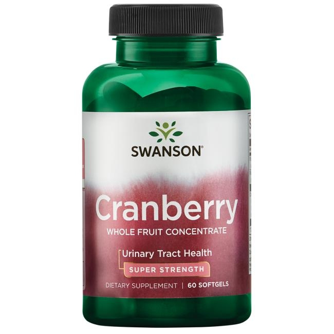 【Swanson】 蔓越莓 Super Strength Cranberry 12倍強力蔓越莓 60粒
