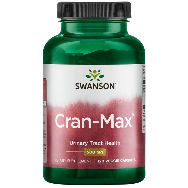 【Swanson】 Cran-Max 專利晶球保護-蔓越莓粹取 500mg*120 顆