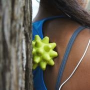 Beastie Xtra Firm Massage Ball with base