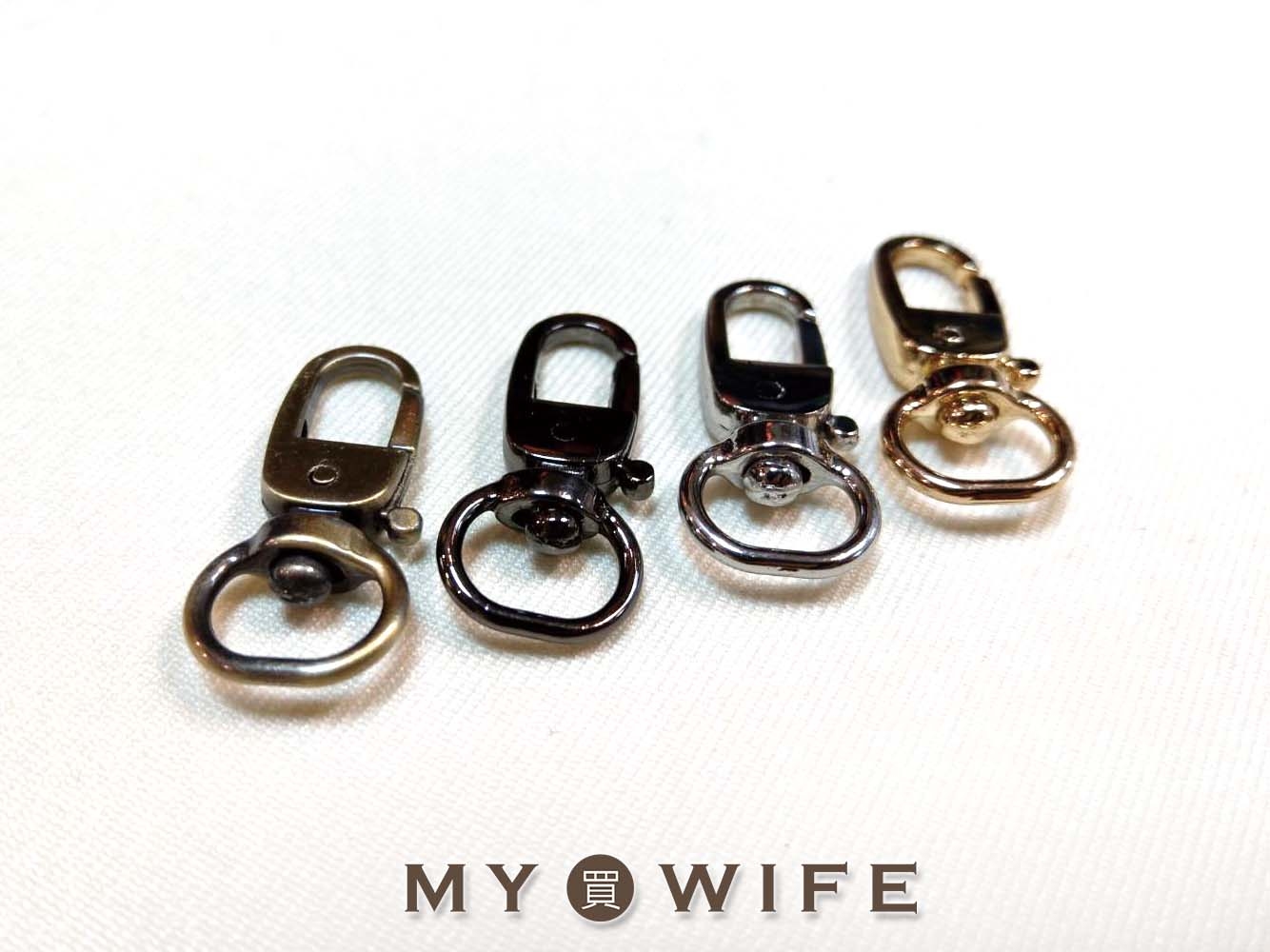 3分(10mm)日式合金勾_4色【GY-2250/LP-GS127】