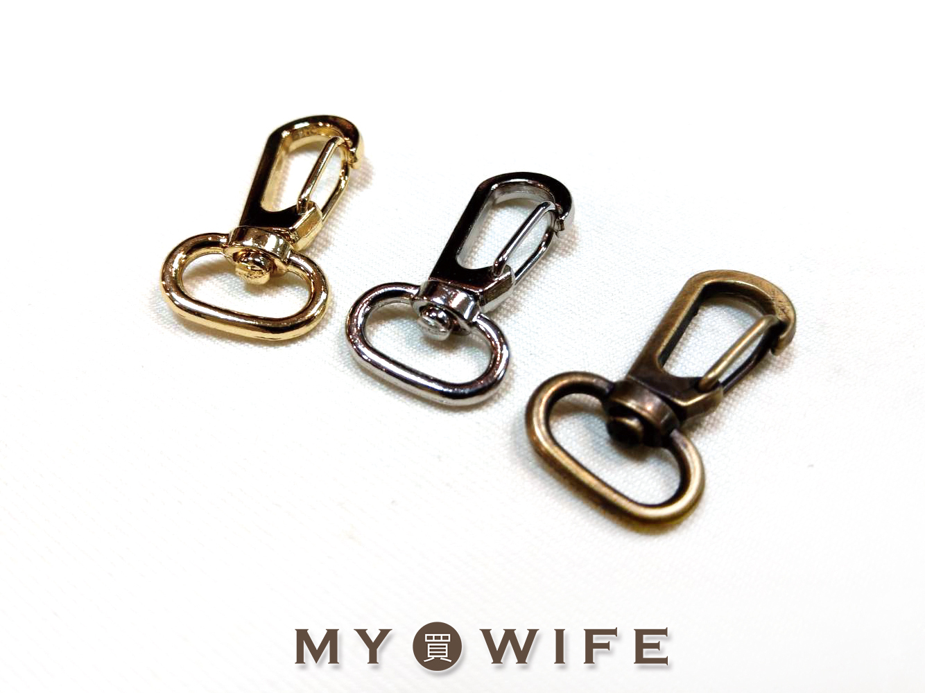 4分(12mm)合金勾_4色【QB334】