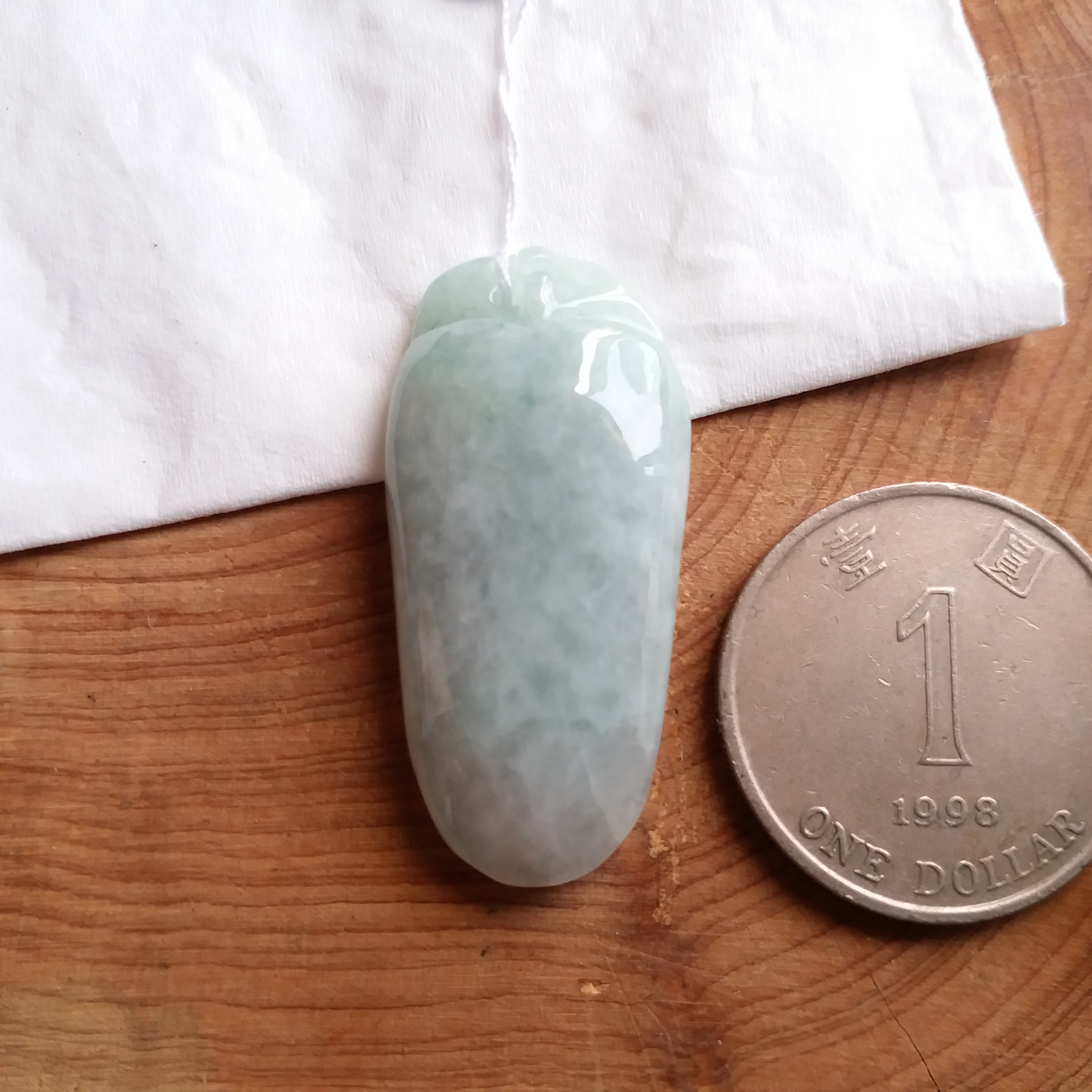 FG26 冰糯種福瓜+冰綠佛手掌上明珠