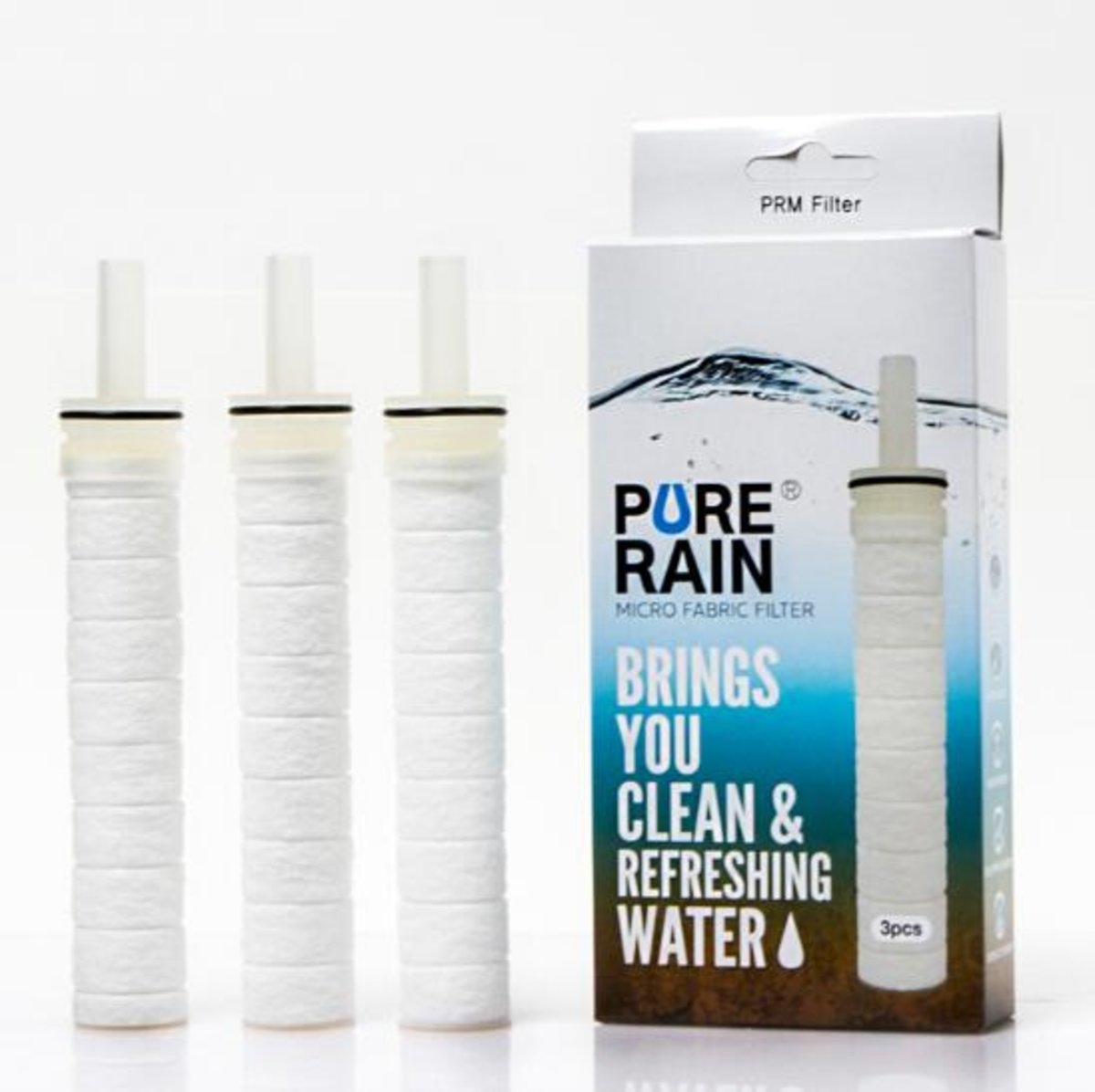 【Pure Rain】微纖維濾芯配件 (3件裝)