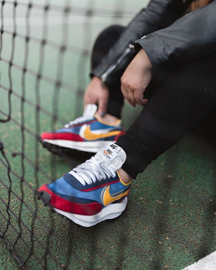 SACAI X NIKE LDV WAFFLE DAYBREAK 紅藍