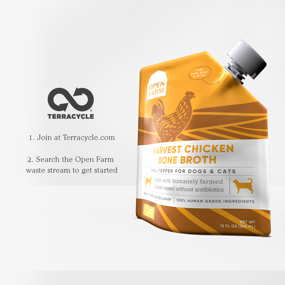 Open Farm - Chicken Bone Broth for Dogs 12fl oz