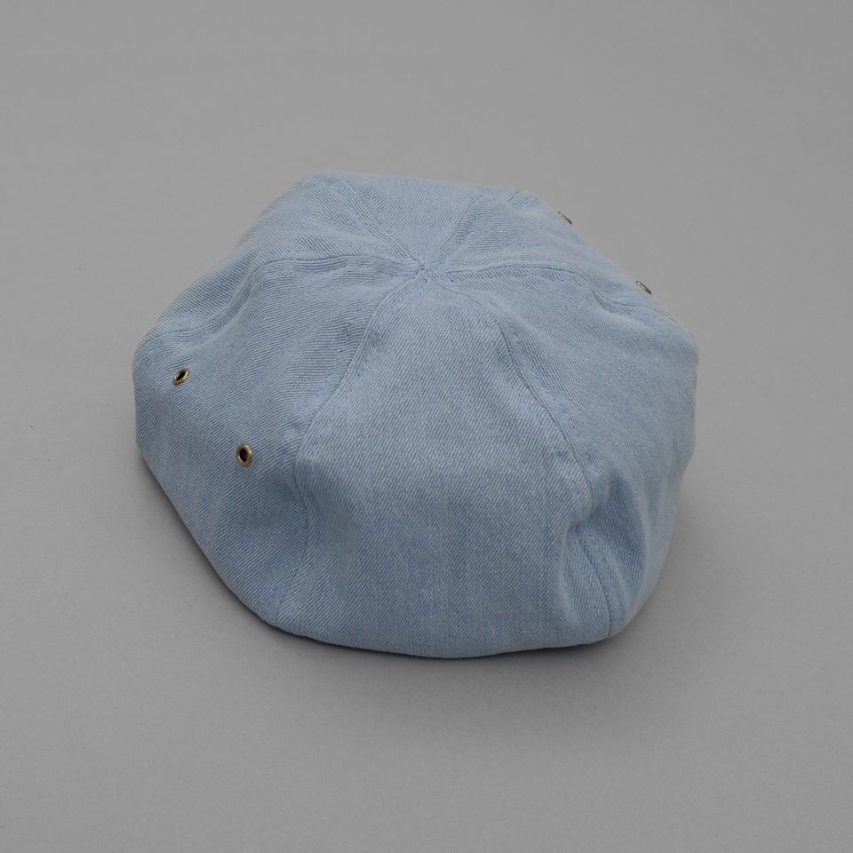 Round House R-Boy 6 Panel Denim Beret ╭ 2色 ╮