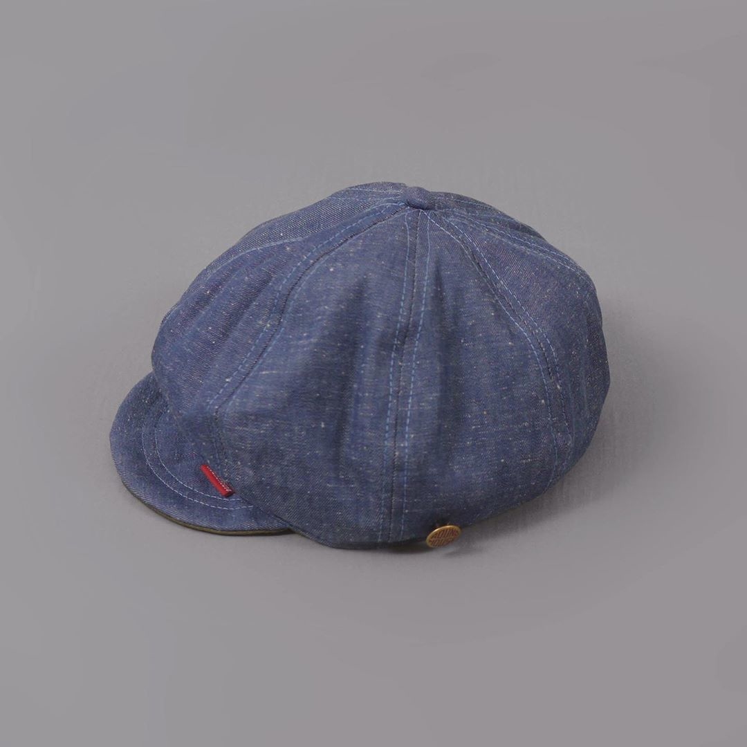 Round House Nep Denim Casquette ╭ 2色 ╮