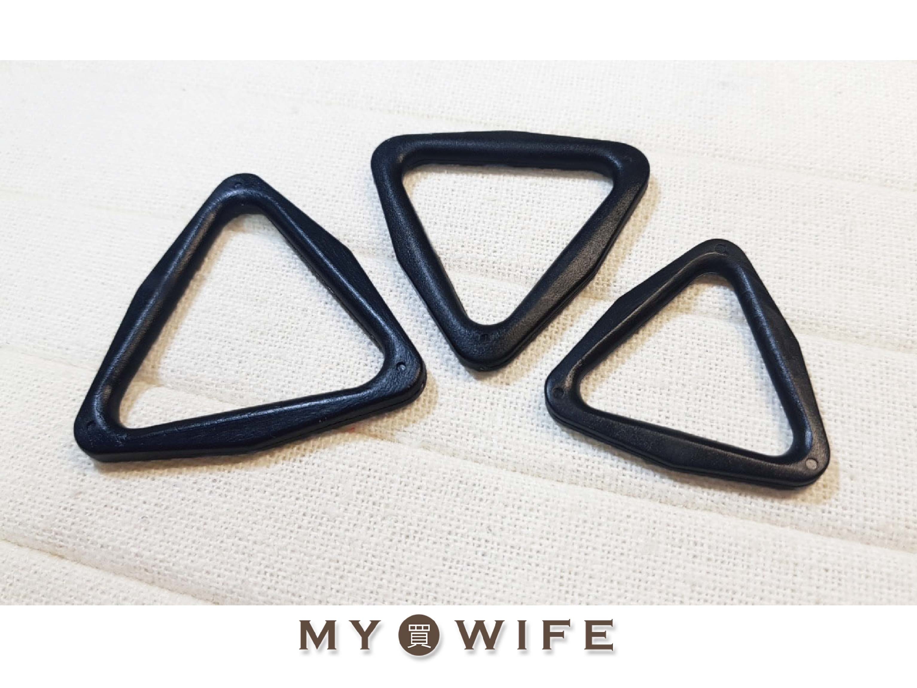 塑鋼三角環_黑色3規格【TR25/TR30/TR38】