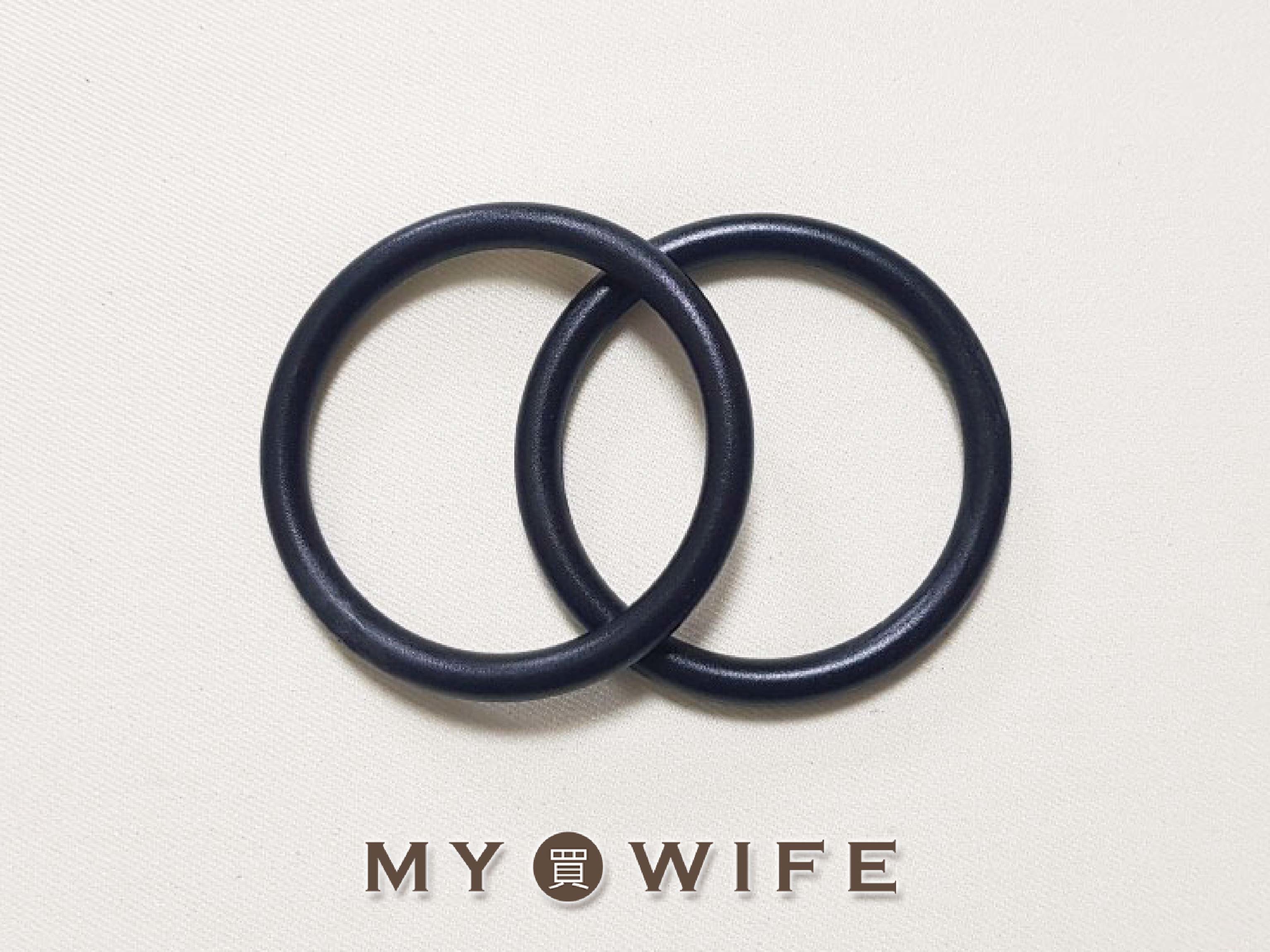 2吋(25mm)塑鋼圓型環_黑色【SL-ZCGD9】