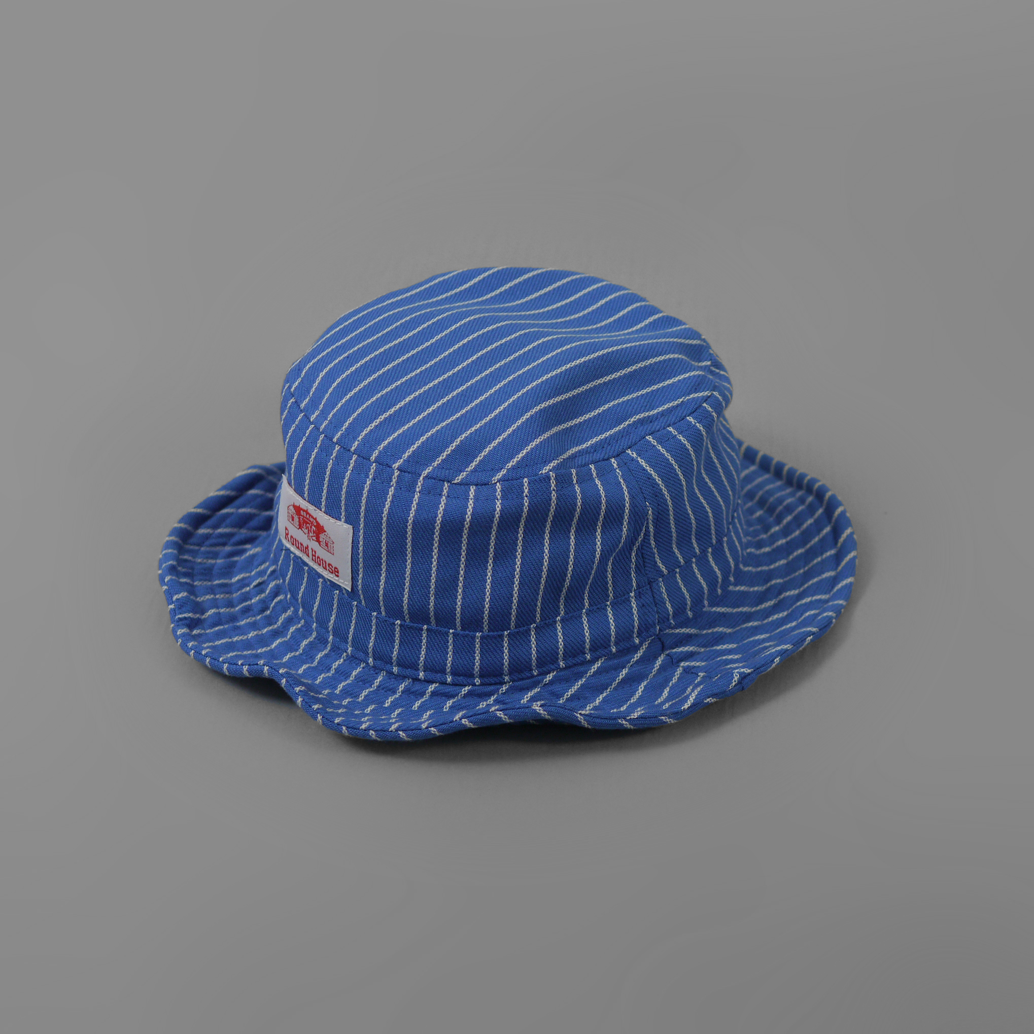 Round House Chain Stripe Bucket Hat ╭ 2色 ╮
