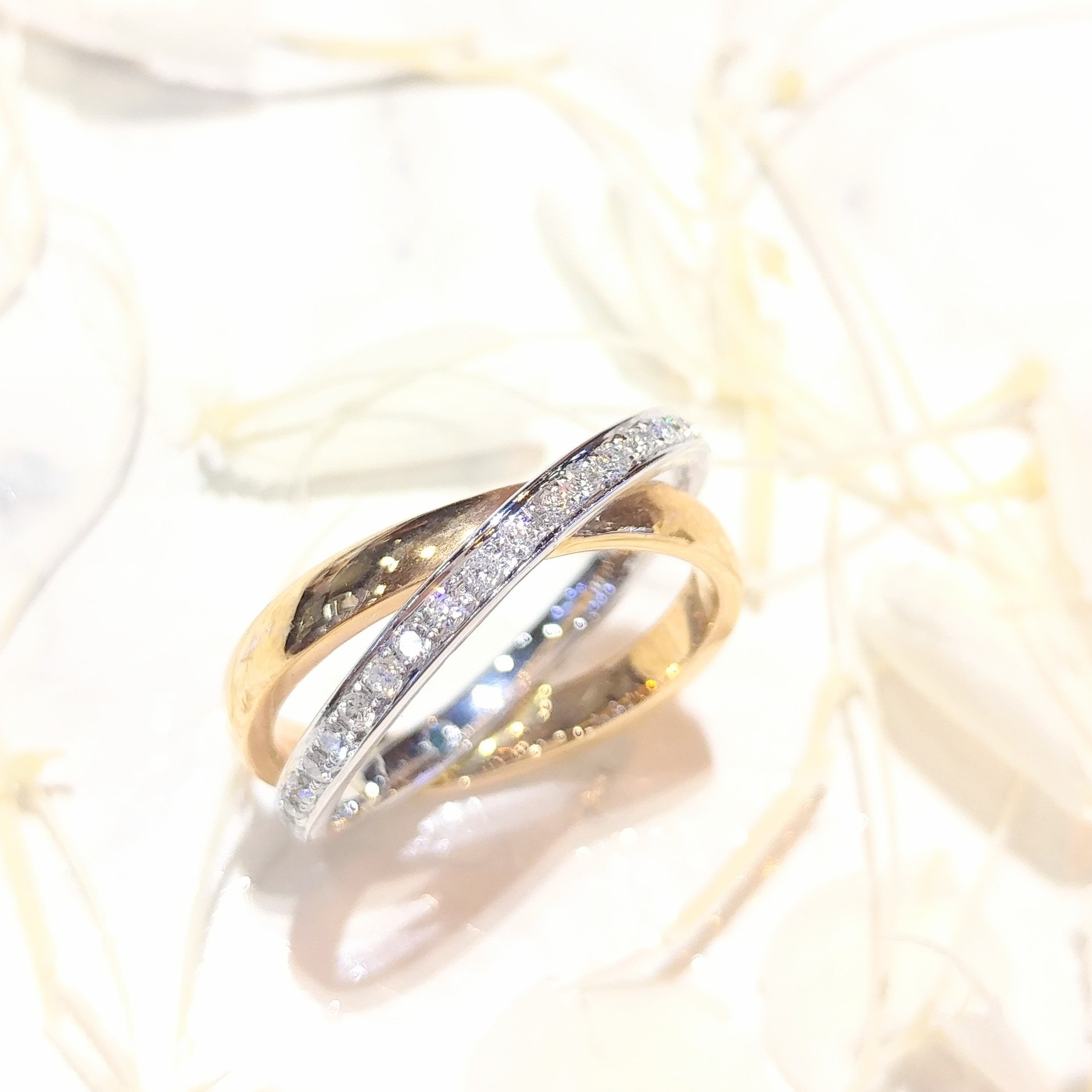 18K White Gold 0.23ct Diamond Ring