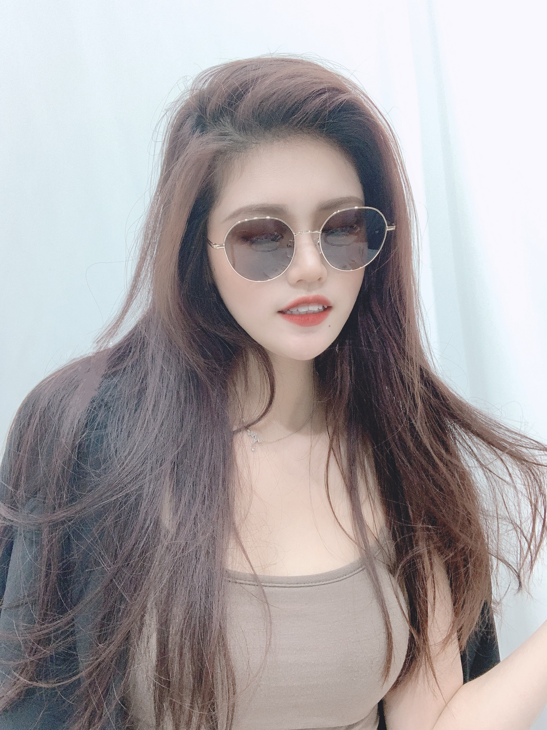 S01672431多角框金屬墨鏡/四色