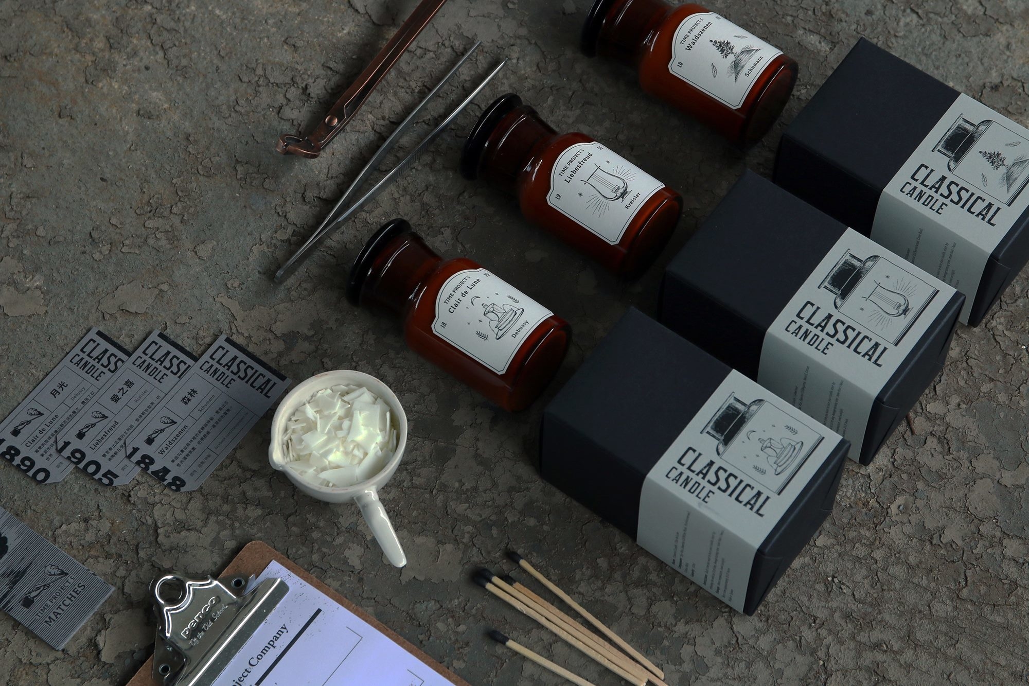 TIME PROJECT 軌室 古典系列蠟燭╵Waldszenen 森林