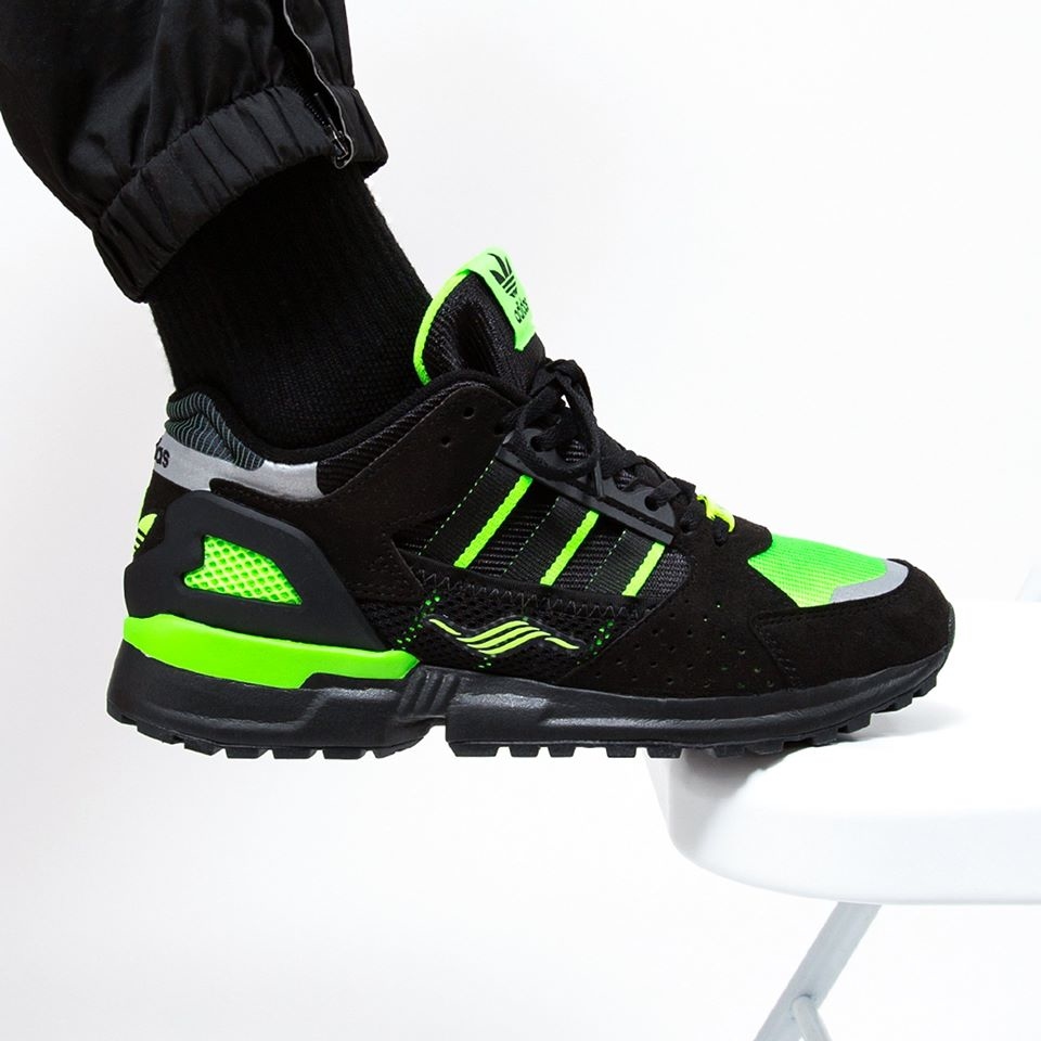 【 adidas Consortium ZX10,000 C 暗黑螢光綠頂級限定款 】
