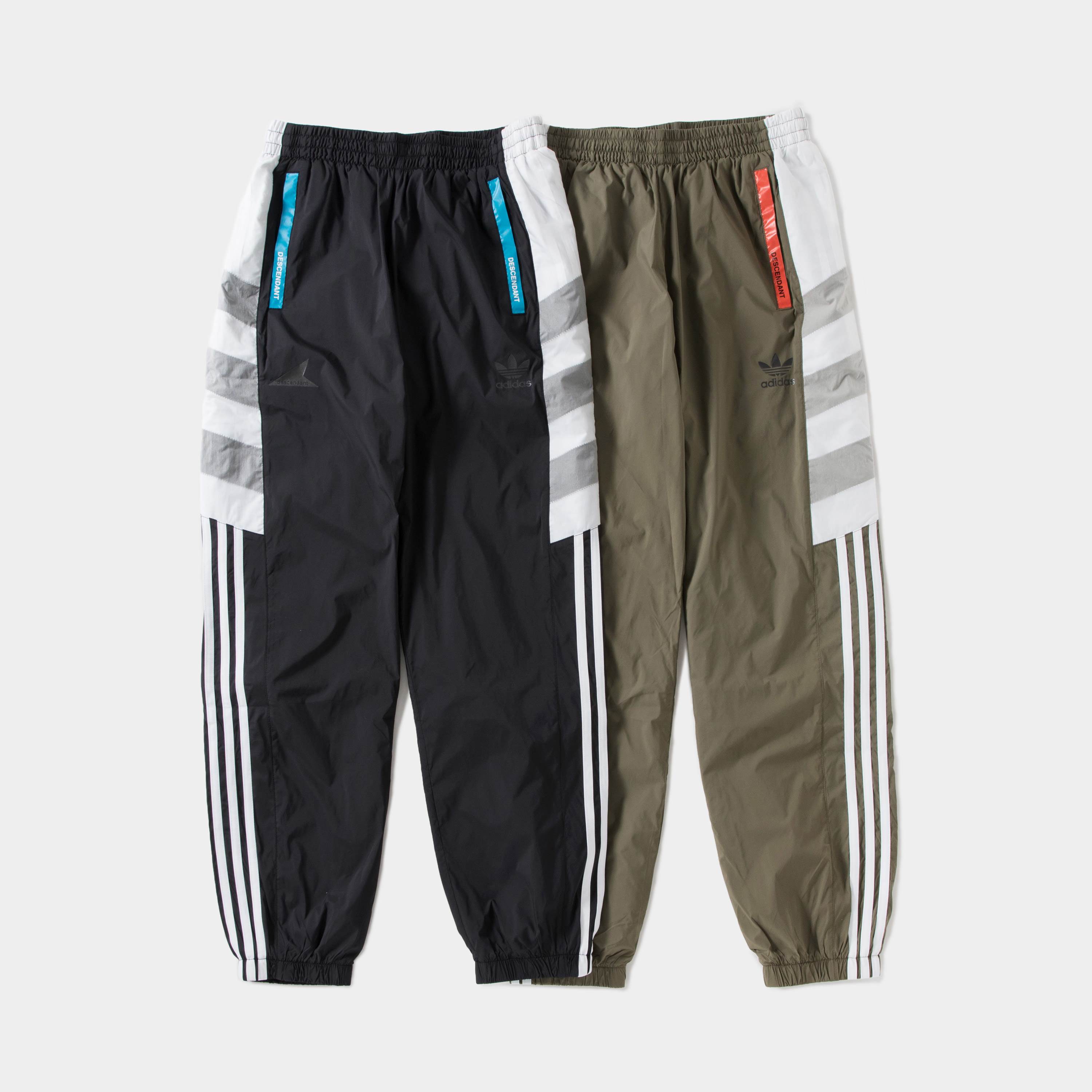 【 adidas X 日本DESCENDANT TRACK PANTS 限量運動褲 】