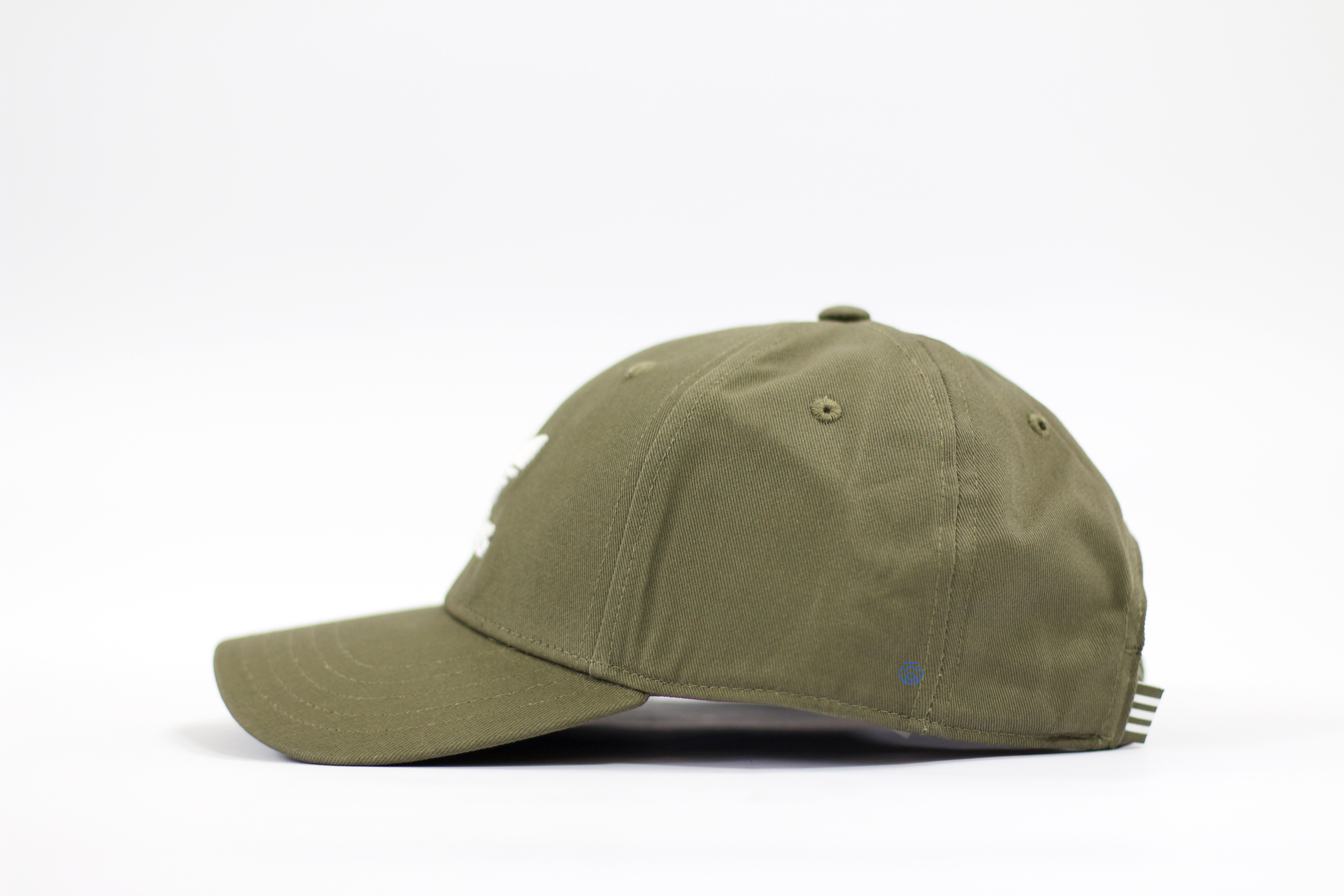 adidas Originals Trefoil Cap 愛迪達三葉草電繡軍綠色帽子老帽棒球帽