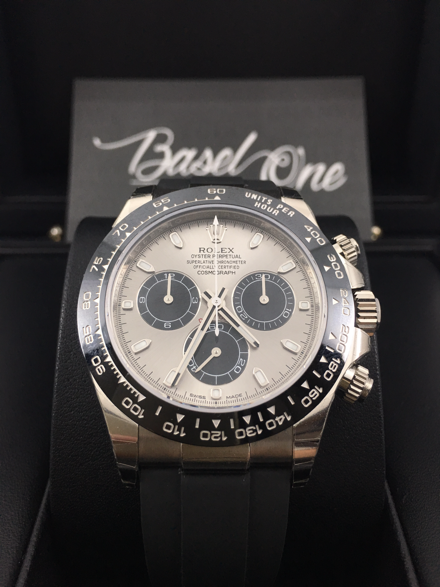 DISCONTINUED BRAND NEW ROLEX 116519ln 116519 ROLEX OYSTER PERPETUAL COSMOGRAPH DAYTONA WHITE GOLD GREY DIAL 40mm