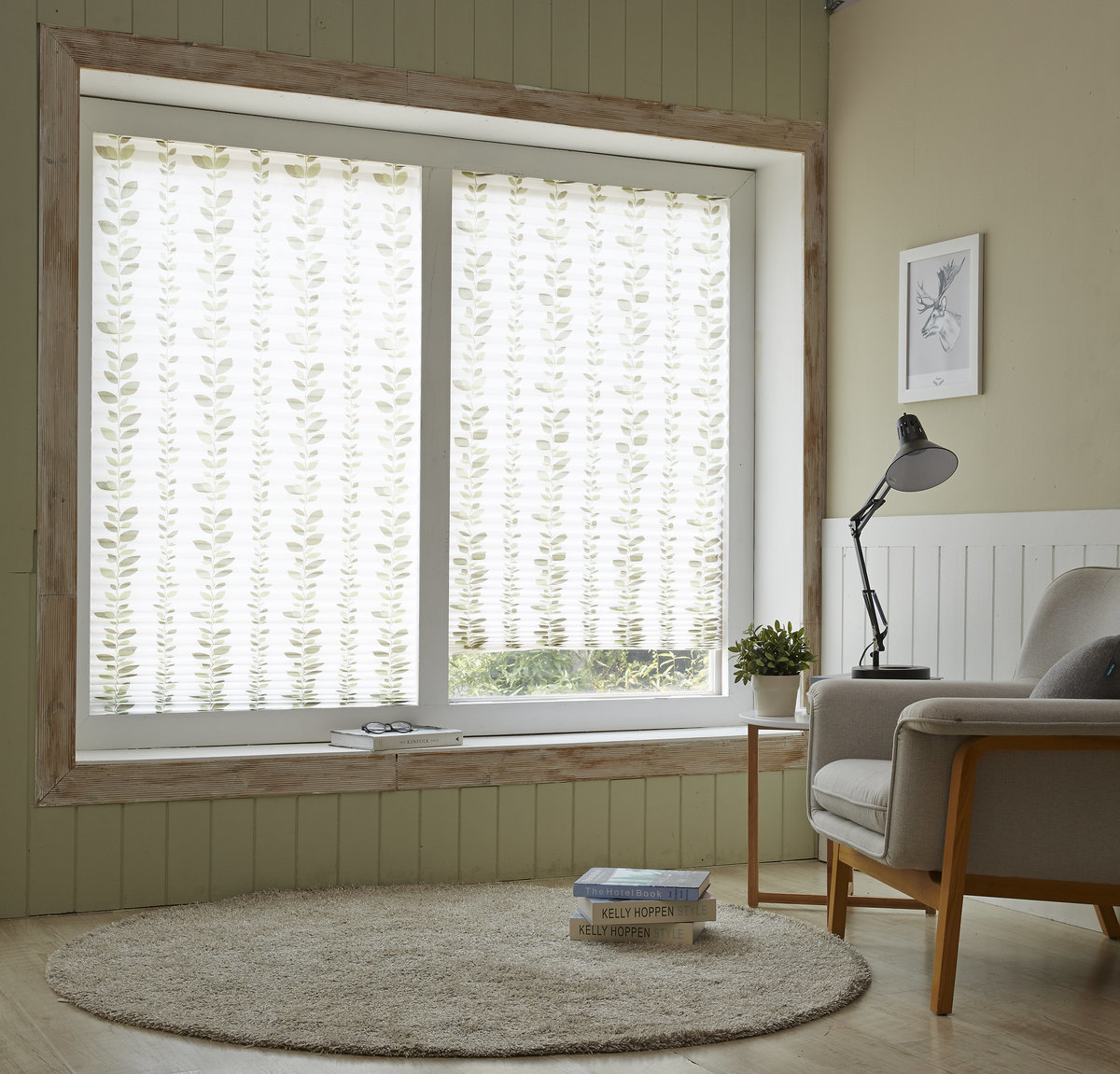 【MOODi 】DIY百葉紙窗簾（葉子）