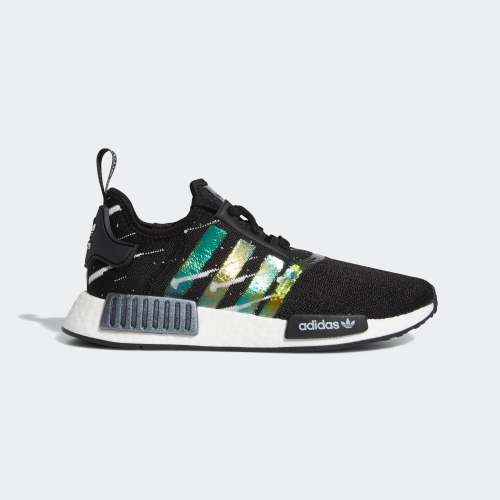 nmd r1 cloud white core black gold metallic