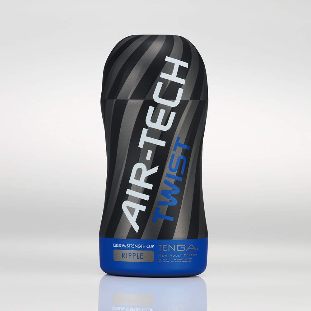 TENGA 典雅 AIR-TECH Twist 自訂強度重複使用真空杯 - RIPPLE 波紋