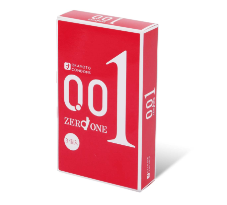 OKAMOTO 岡本 零零一 0.01 (日本版) 3片裝 乳膠安全套