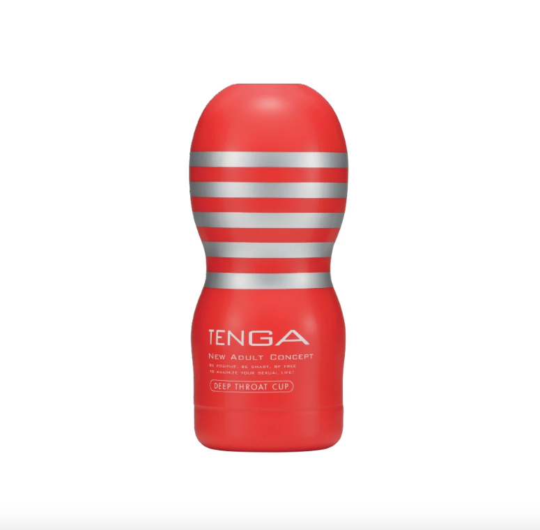 TENGA 典雅 DEEP THROAT CUP深喉飛機杯（紅色標准版）