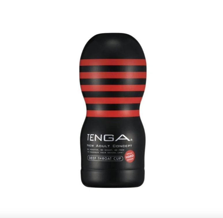 TENGA 典雅 DEEP THROAT CUP深喉飛機杯（黑色緊實版）