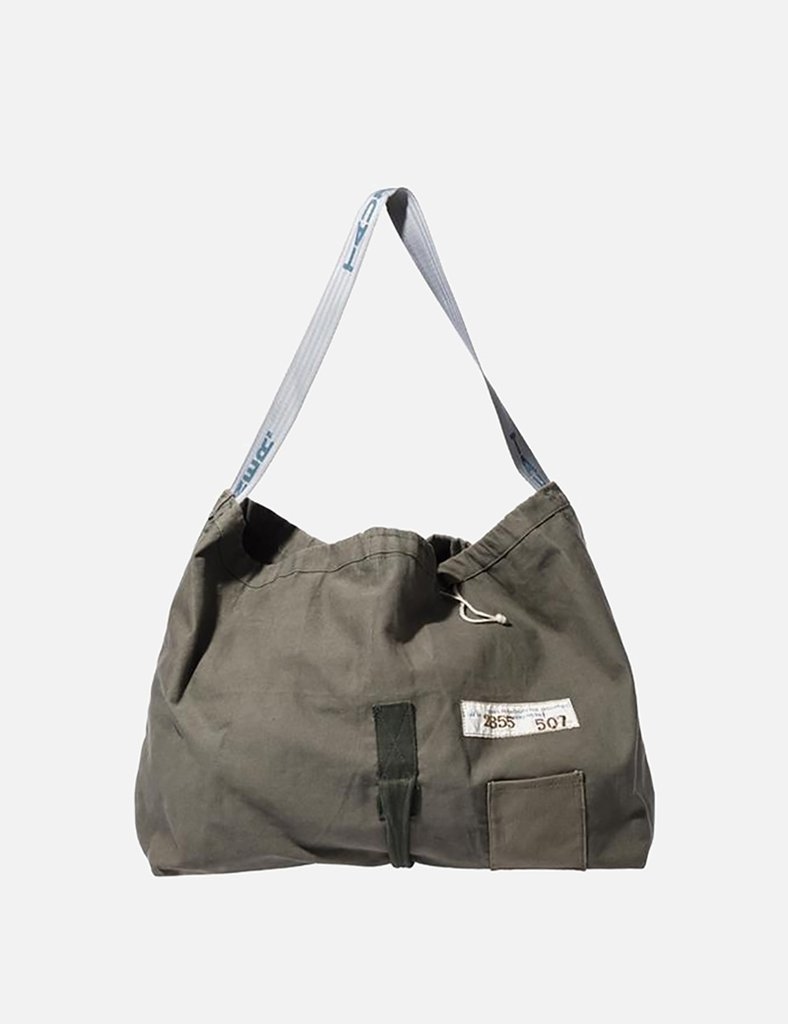 PUEBCO Vintage Fabric Shoulder Bag 老式降落傘布背袋