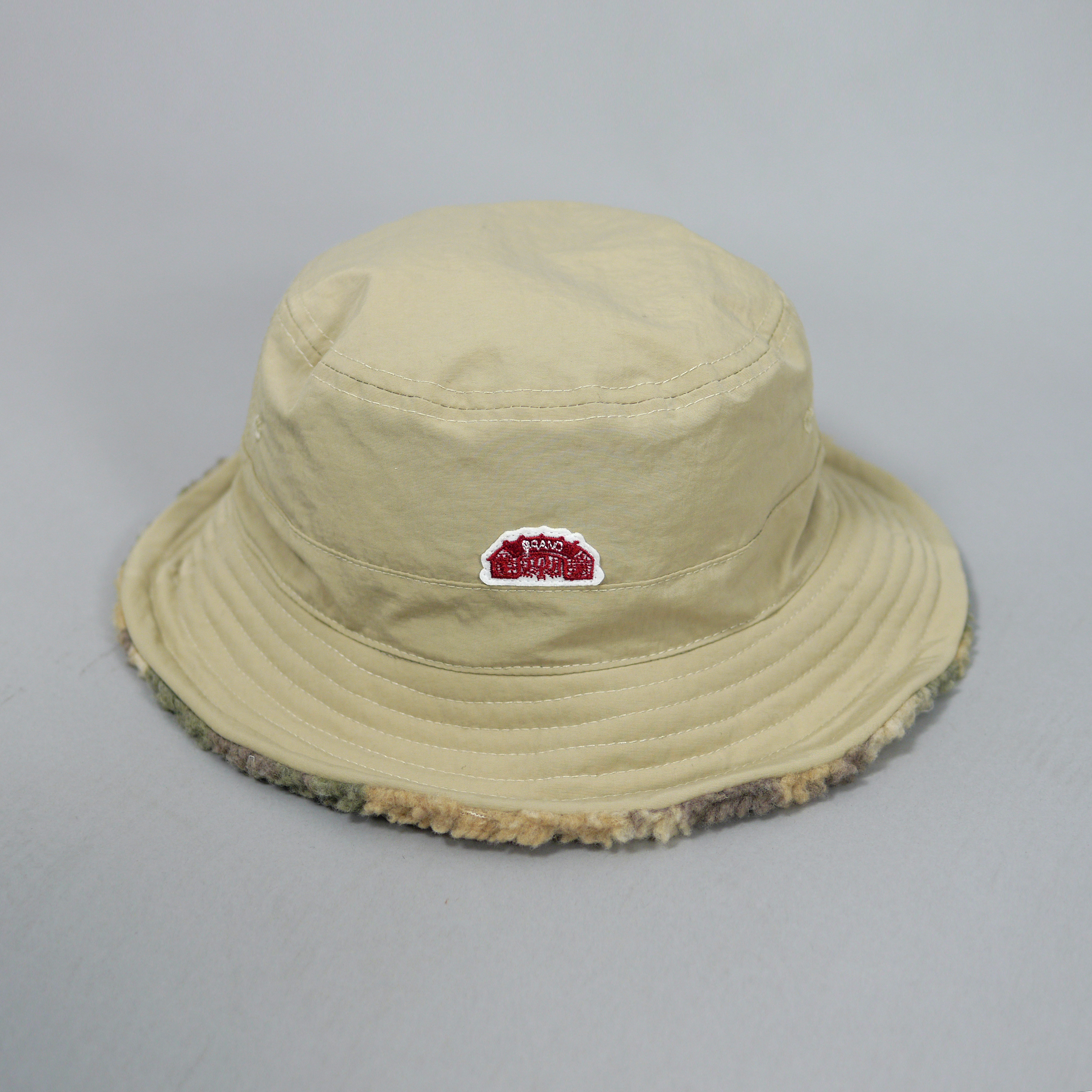 Round House Nylon ✕ Boa Bucket Hat ╭ 2色 ╮